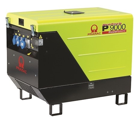 картинка Дизельный генератор Pramac P9000, 230V, AVR, CONN, DPP, в кожухе от компании Нова Механика