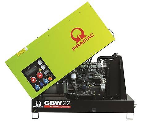 картинка Дизельный генератор Pramac GBW22Y, 400V, в кожухе от компании Нова Механика
